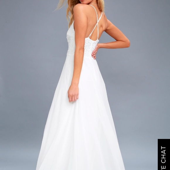 Lulu’s Madalyn White Lace Dress - Picture 3 of 5